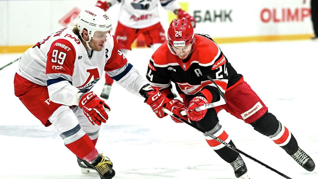 Спартак Адмирал КХЛ — Победа "Спартака" над "Адмиралом" в КХЛ