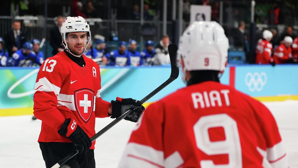 Швейцария хоккей Олимпиада — Сборная Швейцарии по хоккею вышла в четвертьфинал Олимпиады