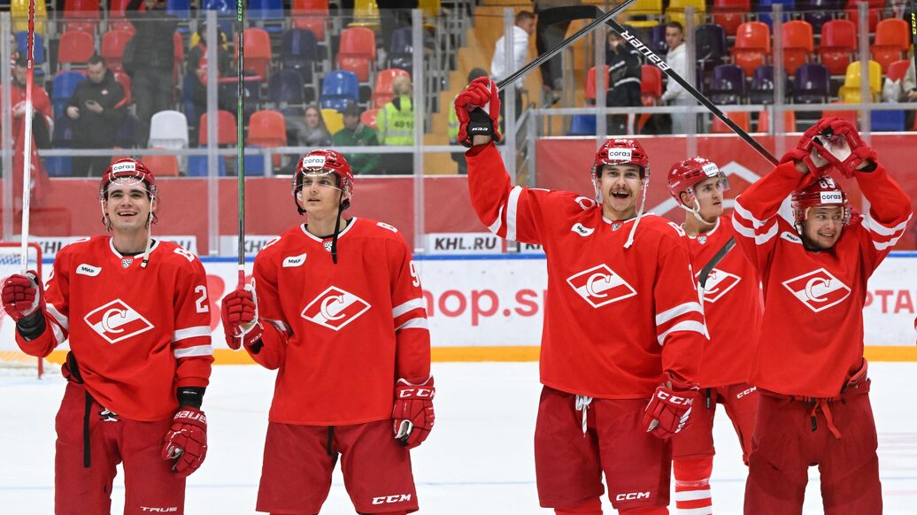 Спартак Лада КХЛ — Спартак одержал победу над Ладой в матче КХЛ