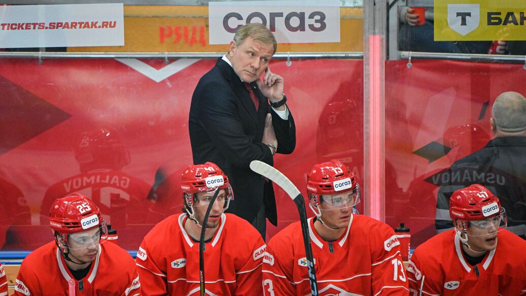 Жамнов, Спартак, КХЛ — Тренер московского 'Спартака' Жамнов пропустит матчи КХЛ