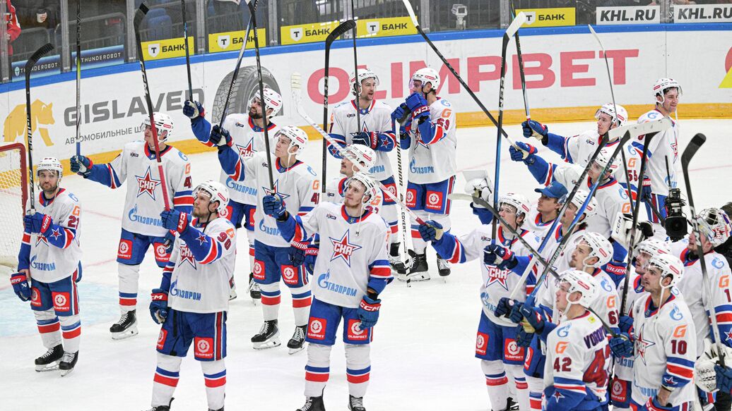 СКА ЦСКА матч КХЛ — СКА без Ларионова одержал победу над ЦСКА в КХЛ