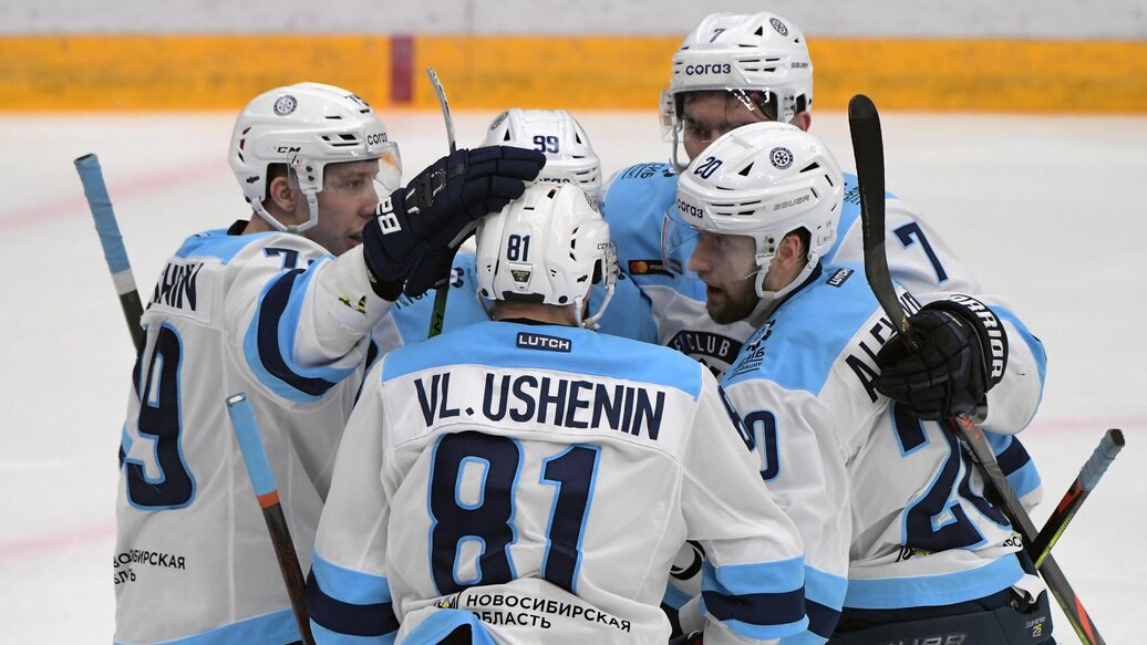 СКА Сибирь КХЛ матч — СКА уступил Сибири в выездном поединке КХЛ