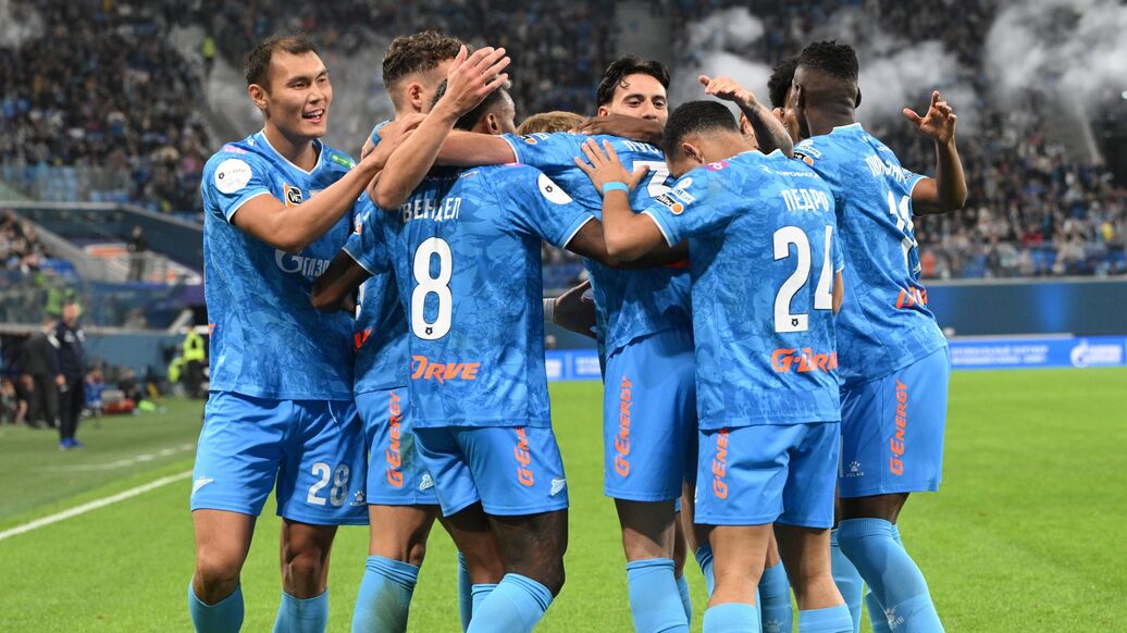 Зенит Динамо Кубок России — Зенит одержал победу над Динамо из Махачкалы