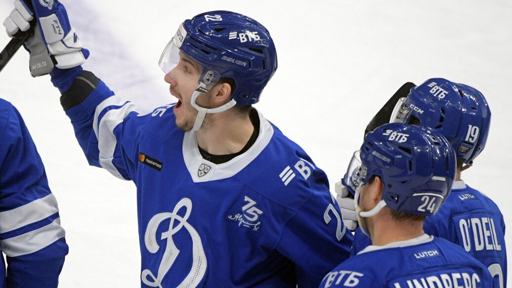 лучшие игроки КХЛ, минское Динамо — Игроки минского "Динамо" стали лучшими в КХЛ на неделе