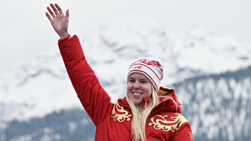 Ворончихина слалом Паралимпиада — Ворончихина занимает второе место в слаломе на Паралимпиаде