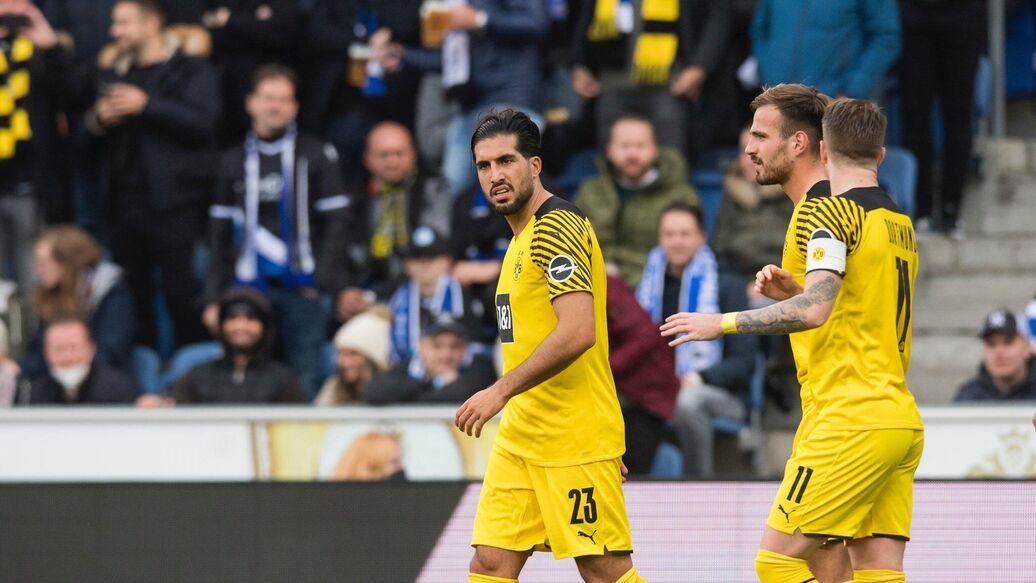 Эмре Джан, травма, Боруссия — Капитан "Боруссии" Дортмунд получил серьезную травму