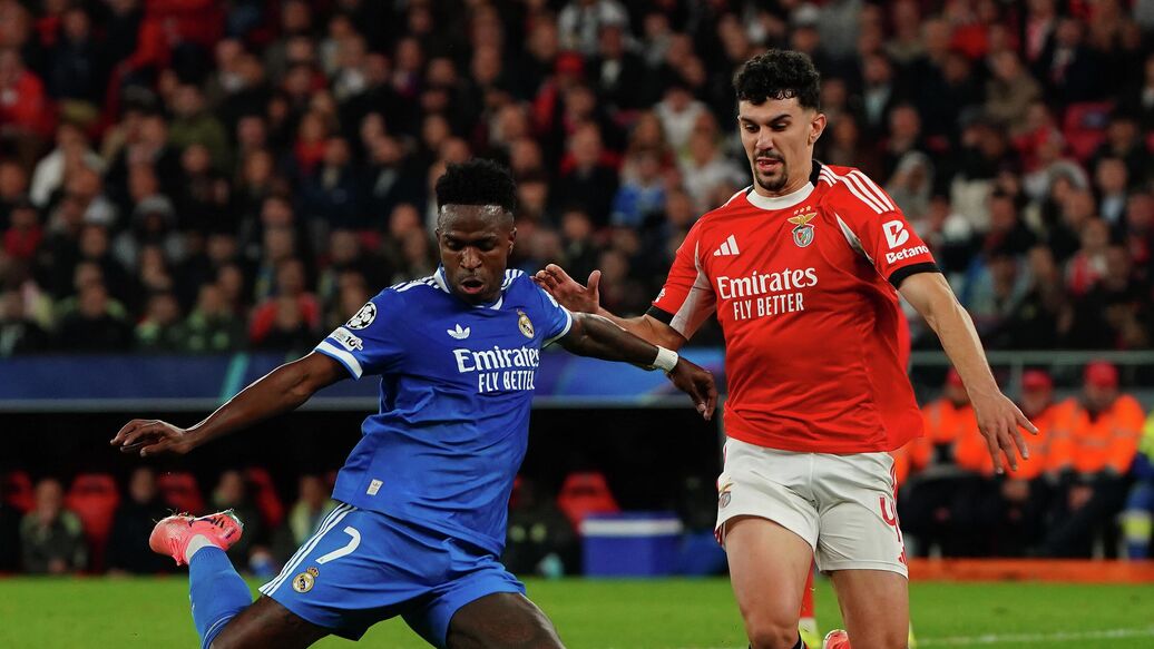 Реал Бенфика Лига чемпионов — Гол Винисиуса принес "Реалу" победу над "Бенфикой" в Лиге чемпионов