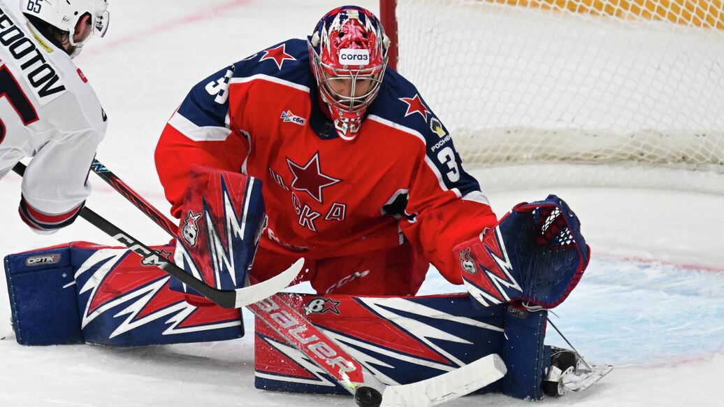 Гамзин вратарь КХЛ — Гамзин из ЦСКА стал лучшим вратарем недели в КХЛ