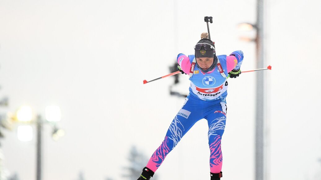 Кубок Содружества, биатлон, Резцова, Шевченко — Резцова и Шевченко стали первыми в командном спринте