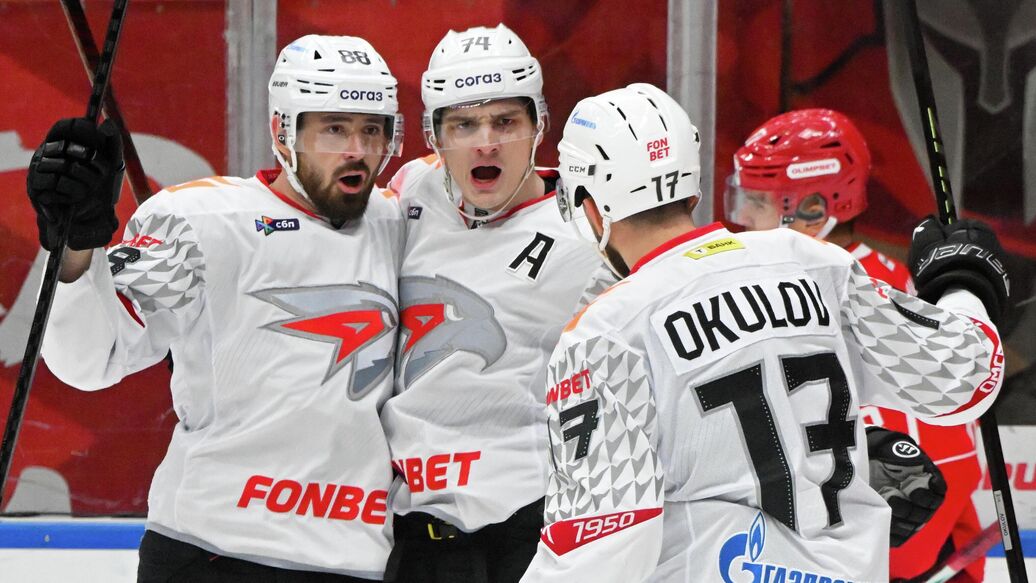 Авангард Спартак КХЛ — Победа "Авангарда" над "Спартаком" в КХЛ