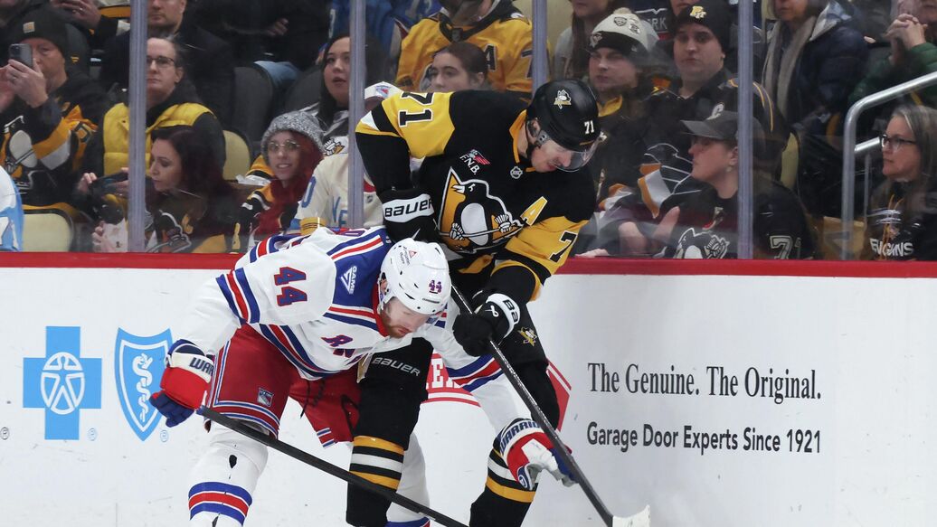 Рейнджерс Питтсбург НХЛ — Рейнджерс уступили Питтсбургу с Малкиным в составе