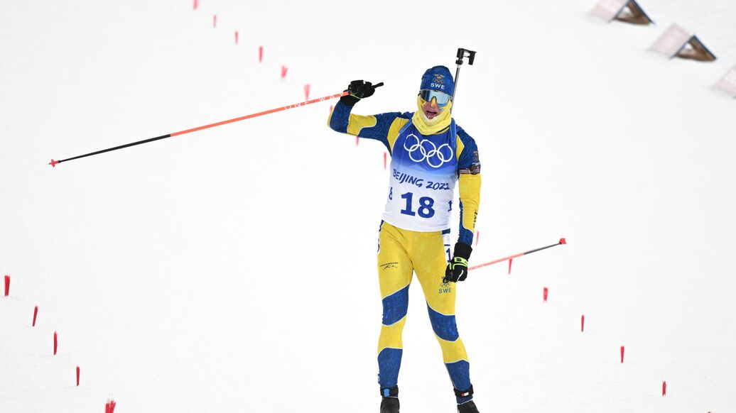 биатлон, Олимпиада 2026, Понсилуома — Шведский биатлонист стал чемпионом в гонке преследования