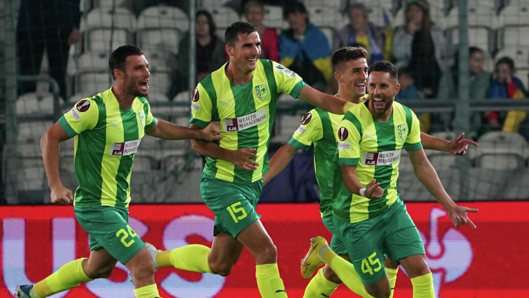 АЕК, Лига конференций, Иосифов, Целе — АЕК пробился в четвертьфинал Лиги конференций, несмотря на гол Иосифова из Целе