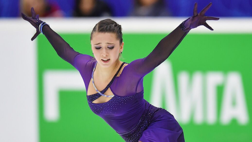 Камила Валиева тройной аксель — Камила Валиева исполнила тройной аксель на тренировке