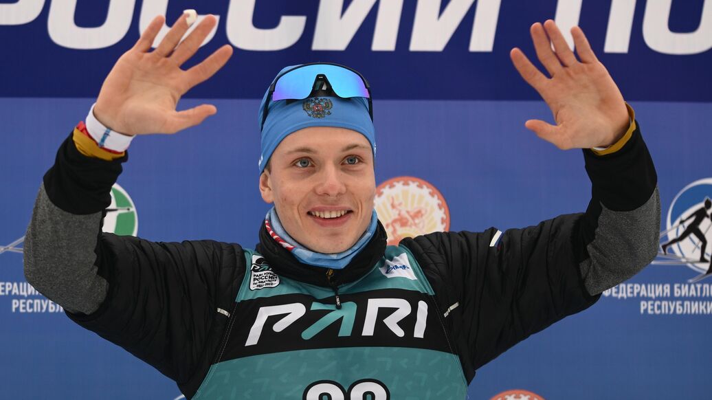 суперспринт биатлон чемпионат — Корнев стал чемпионом в суперспринте по биатлону