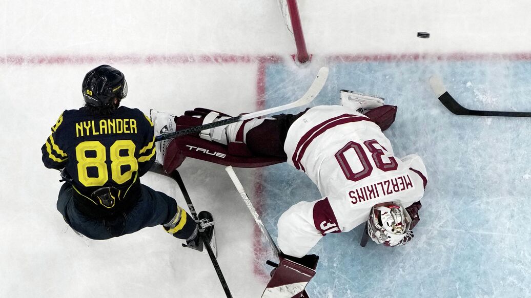 Швеция Латвия хоккей — Шведская команда одержала победу над Латвией в хоккейном матче