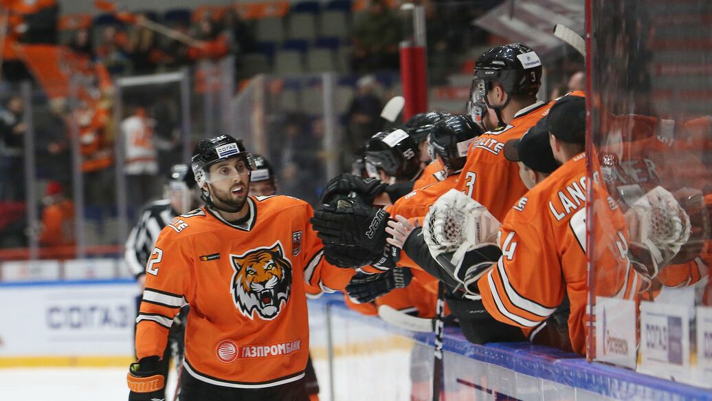 Амур Автомобилист КХЛ — Амур одержал победу над Автомобилистом в КХЛ