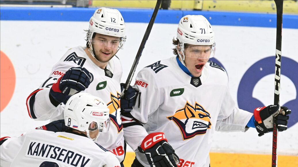 Металлург Динамо КХЛ — Металлург одержал победу над Динамо и прекратил череду поражений