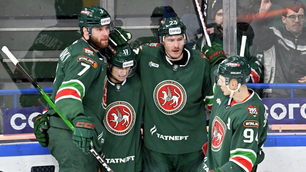 Ак Барс Спартак КХЛ — Казанский "Ак Барс" победил "Спартак" в КХЛ